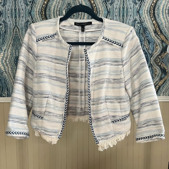 White House Black Market Open Front Jacket, Size 4 - Picture 1 of 3